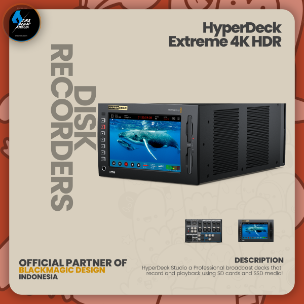 Blackmagic Design Hyperdeck Extreme 4K HDR